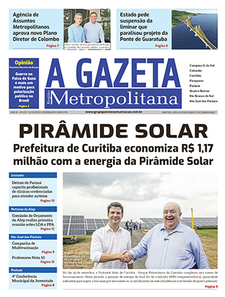 A Gazeta Região Metropolitana -Edição 401