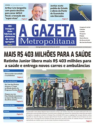 A Gazeta Região Metropolitana - Edição 403