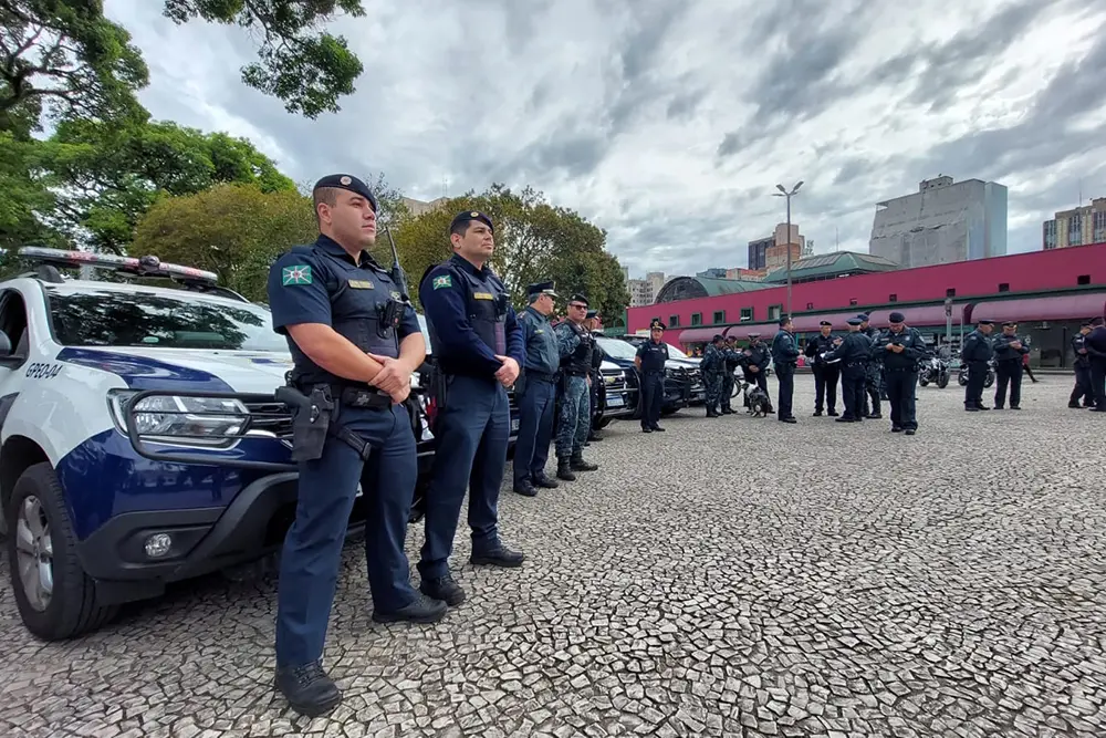 Guarda Municipal reforça patrulhamento para dar mais segurança à região central de Curitiba 7 mais segurança