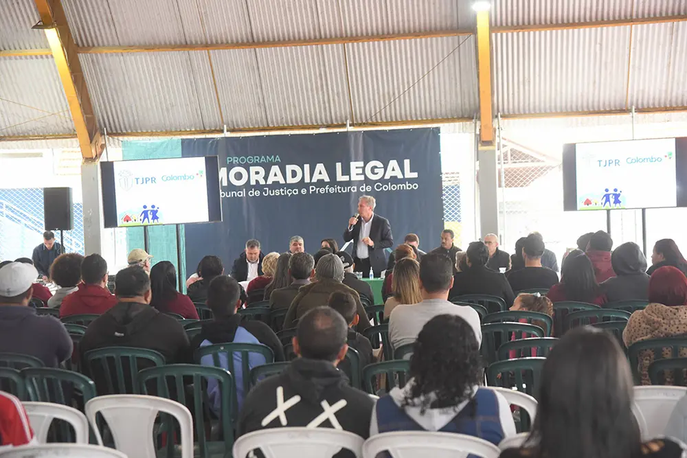 Programa Moradia Legal, em Colombo, chega aos bairros Paloma e Belo Rincão 1 Moradia Legal