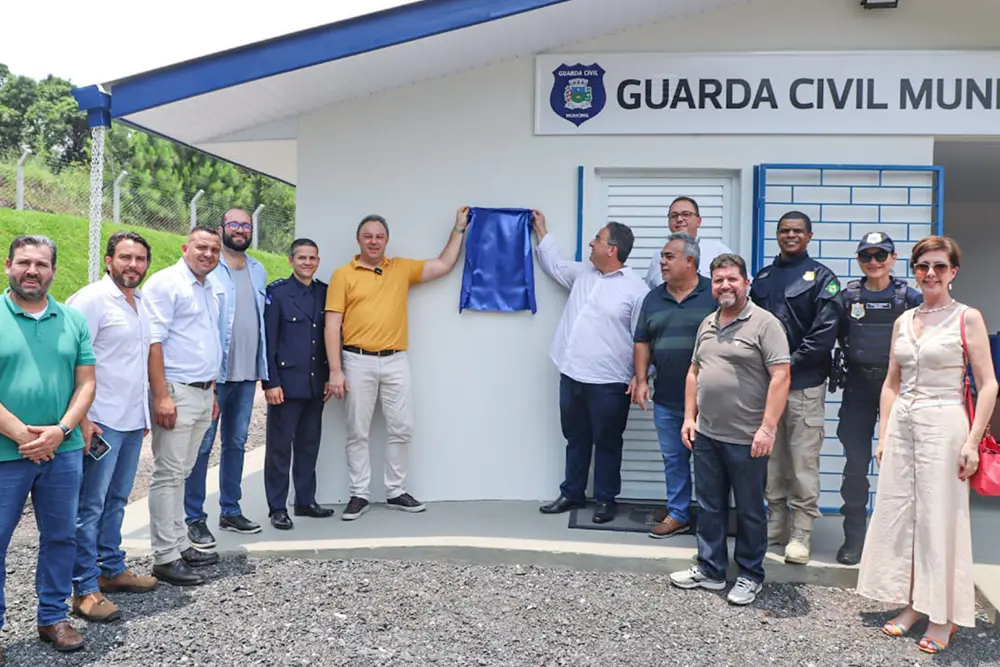 Prefeitura de Campina Grande do Sul inaugura Base de Apoio da Guarda Municipal no interior do município 5 Base de Apoio