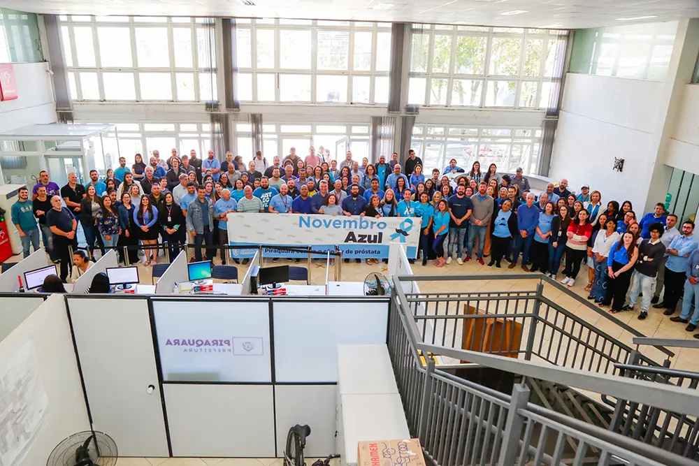 Servidores da Prefeitura dão início a Campanha Novembro Azul em Piraquara 5 Novembro Azul em Piraquara