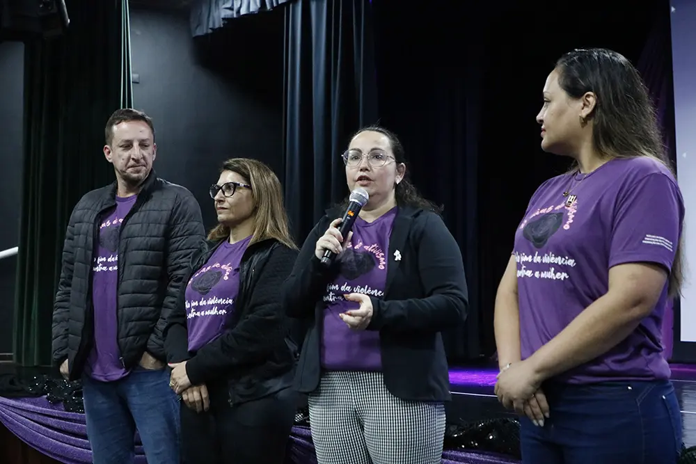 Pinhais promoveu o 2º Encontro Alusivo aos 21 Dias de Ativismo pelo Fim da Violência contra as Mulheres 7 Fim da Violência contra as Mulheres