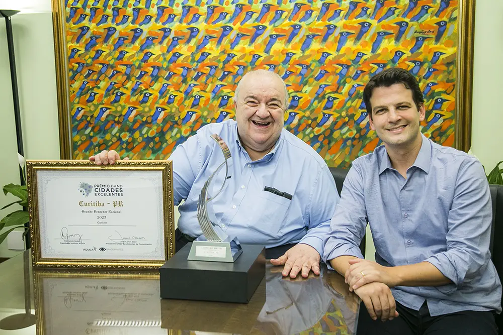 Greca comemora tricampeonato do prêmio nacional Band Cidades Excelentes em 2023 1 Band Cidades Excelentes