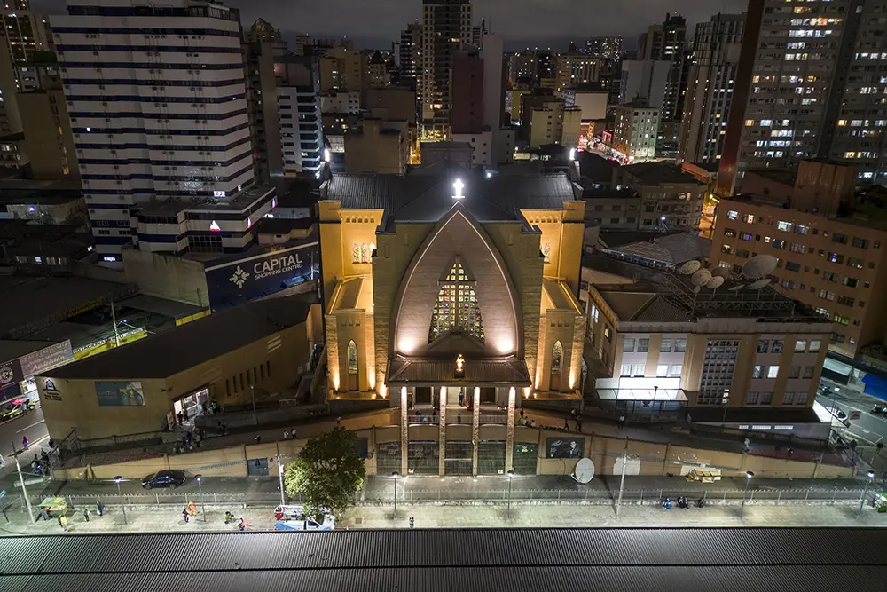 Greca entrega nova iluminação cênica no Santuário de Nossa Senhora do Guadalupe em Curitiba 9 Nossa Senhora do Guadalupe