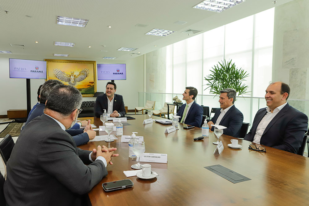 Em reunião com Ratinho Junior, Grupo Pátria reforça início dos trabalhos no Lote 1 no Paraná 1 Grupo Pátria