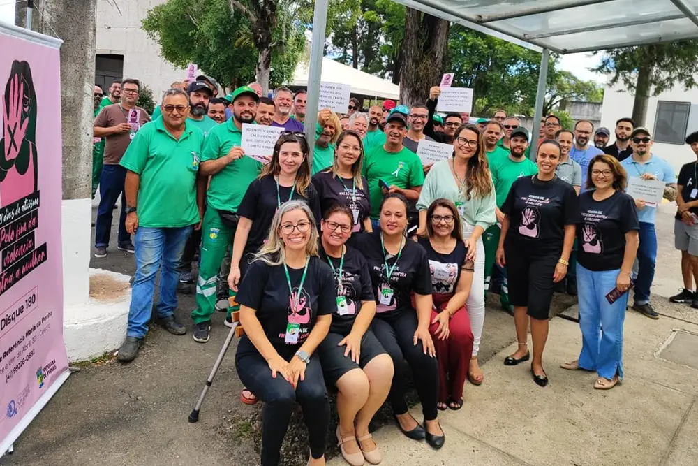 Ações em Pinhais marcam os últimos dias da campanha 21 Dias de Ativismo pelo Fim da Violência contra as Mulheres 8 Violência contra as Mulheres