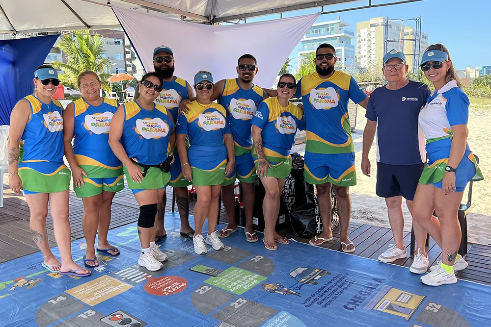 Detran/PR atendeu 50 mil turistas e já realizou 447 exames de renovação da CNH no Litoral 3 Detran/PR