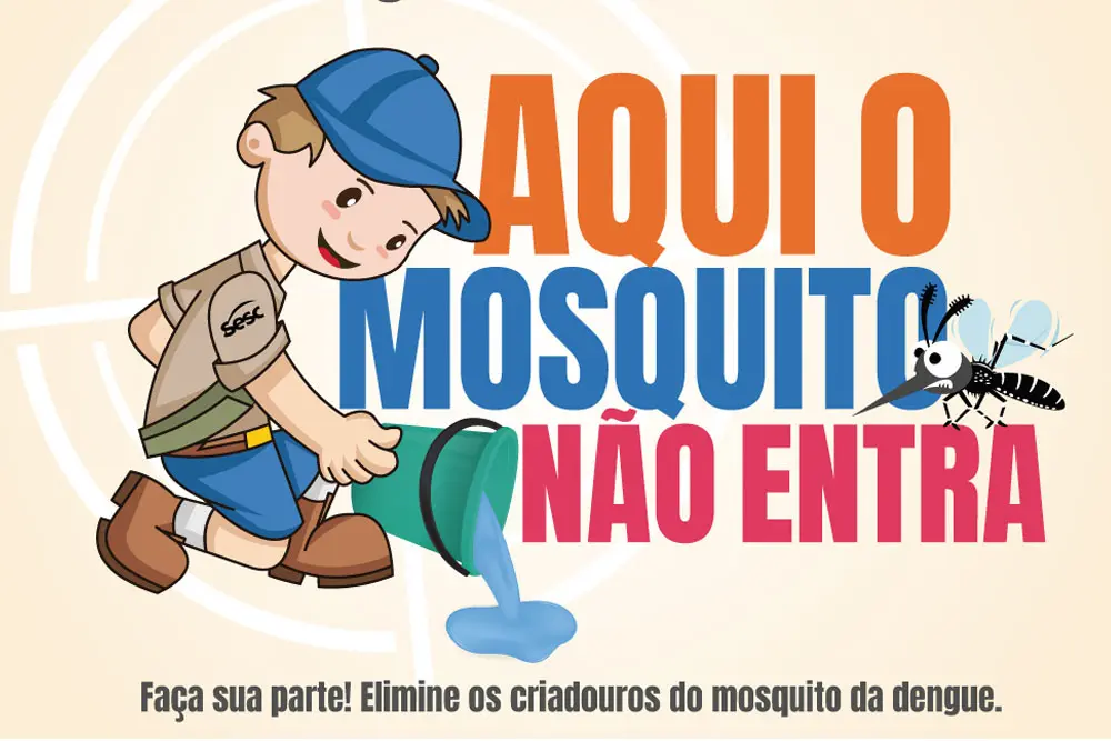 Sistema Fecomércio Sesc Senac PR lança quarta edição da Campanha de Prevenção à Dengue 1 Campanha de Prevenção à Dengue
