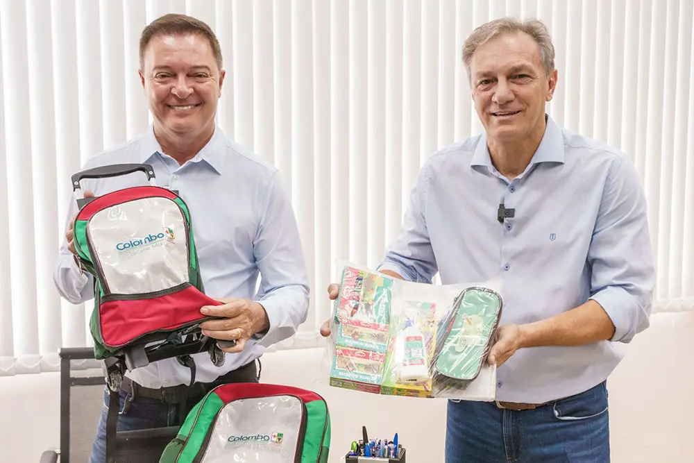 Prefeitura de Colombo fornecerá kit escolar completo e mochilas para quase 30 mil crianças 4 kit escolar colombo
