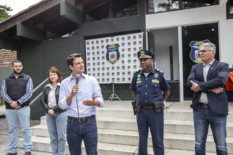 Guarda Municipal no Passeio Público