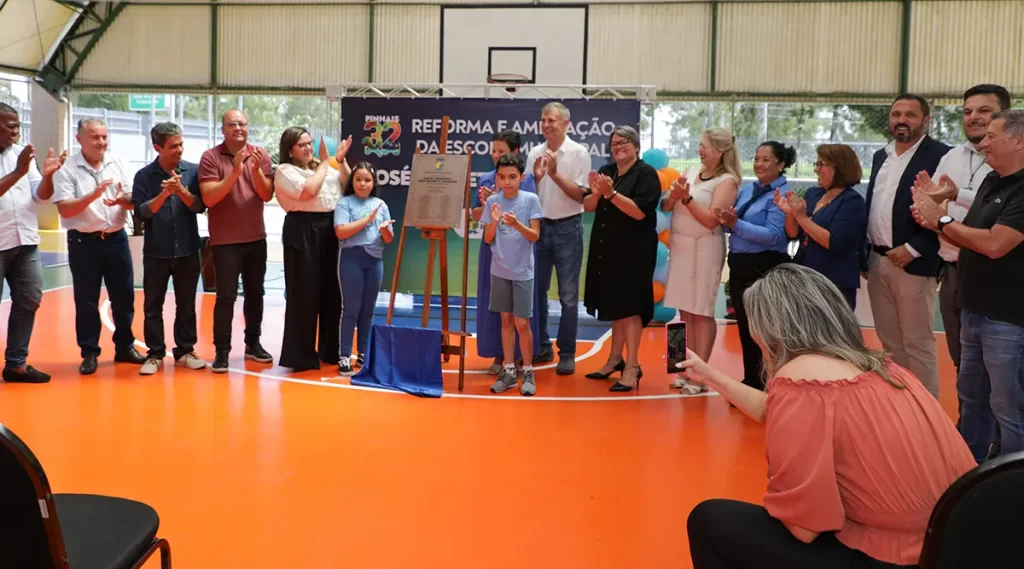 Prefeitura de Pinhais reinaugura a Escola Municipal José Brunetti Gugelmin 6 Escola Municipal José Brunetti Gugelmin