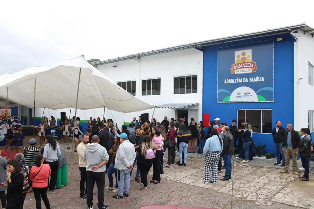 Armazém da Família em Fazenda Rio Grande é inaugurado com mais de dez mil cadastrados 1 Armazém da Família