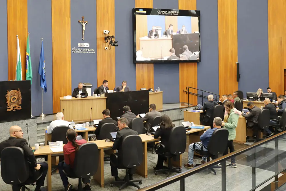 Saiba em números como foi o ano de 2023 na Câmara Municipal de São José dos Pinhais 4 Câmara Municipal de São José dos Pinhais