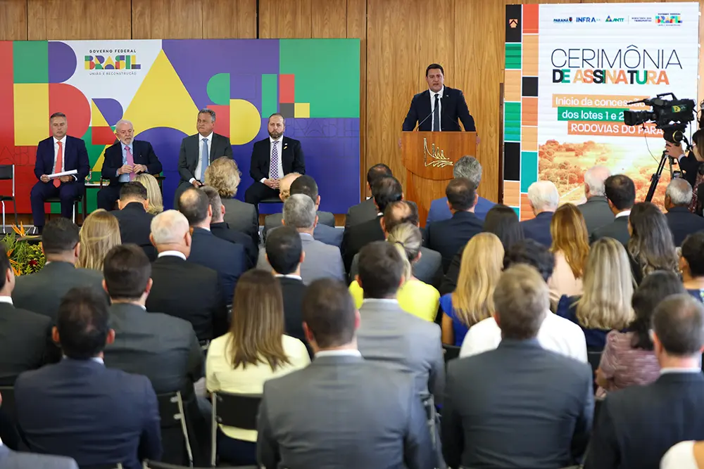 Início das concessões marca nova era para infraestrutura do Paraná, afirma Ratinho Junior 1 Início das concessões