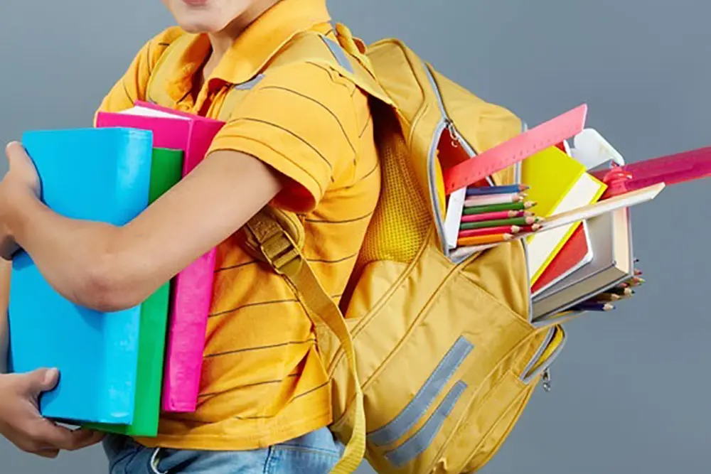 Volta às aulas: mochila não deve ultrapassar 10% do peso corporal 5 Volta às aulas