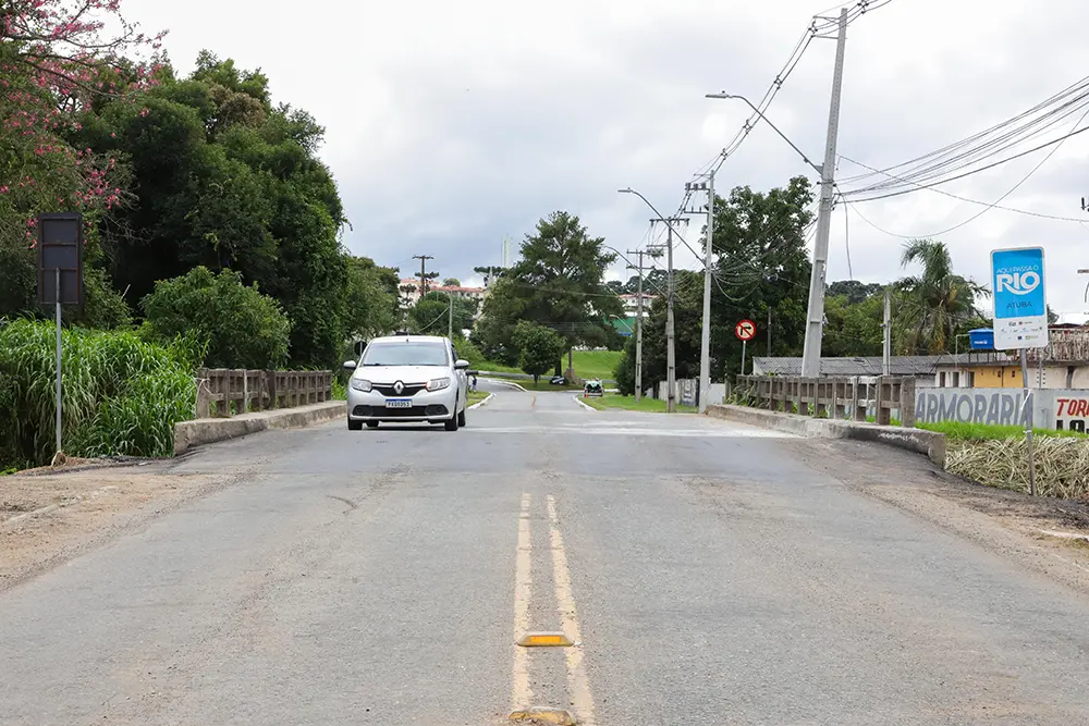 Após passar por manutenção, ponte na Estrada da Graciosa é liberada ao trânsito 2 ponte na Estrada da Graciosa