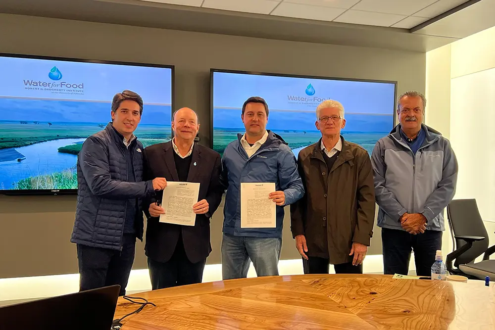 Paraná firma acordo com instituto Water For Food para gestão de recursos hídricos 3 ratinho water for food
