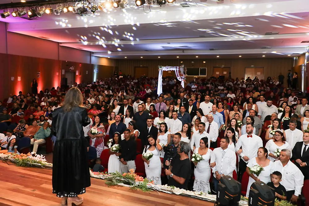 Casamento Coletivo uniu 40 casais de Pinhais com histórias emocionantes 4 Casamento Coletivo