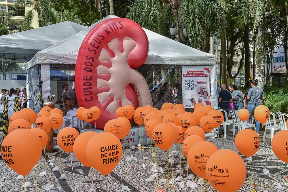 Ação do Dia Mundial do Rim oferta exames gratuitos na Praça Oswaldo Cruz, em Curitiba 8 Dia Mundial do Rim