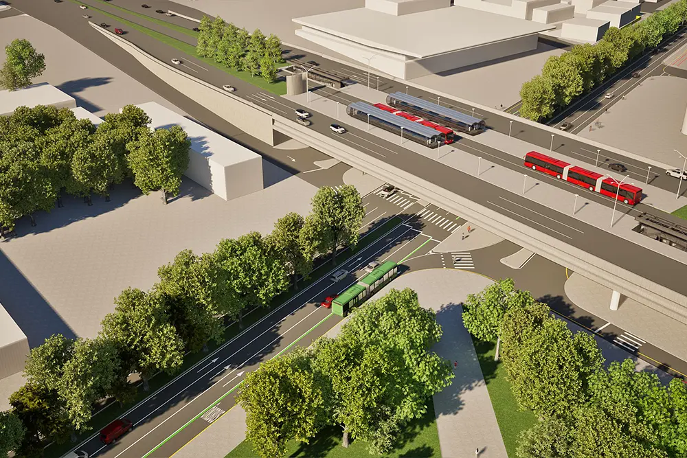 Complexo Tarumã e Novo Inter 2 priorizam transporte coletivo e a eletromobilidade 4 Complexo Tarumã