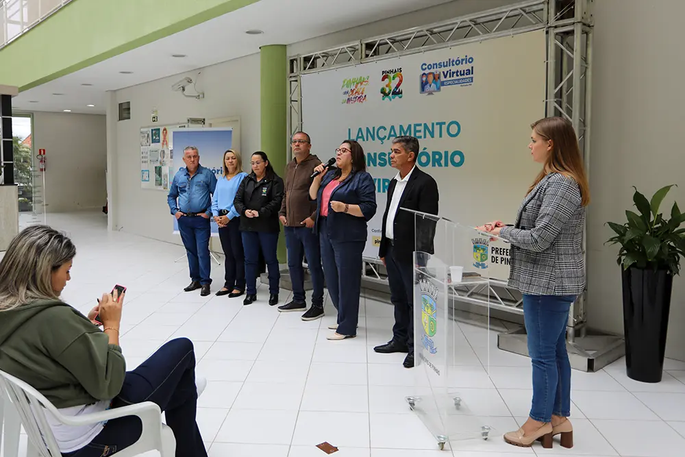 Consultório Virtual de Especialidades é lançado pela Prefeitura de Pinhais 7 Consultório Virtual de Especialidades