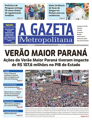 A Gazeta Região Metropolitana - Edição 417