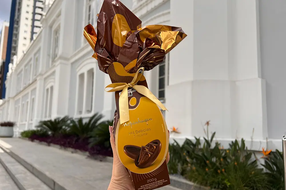 Páscoa do Shopping Curitiba presenteia clientes com ovo da Kopenhagen e terá caça aos doces 7 Páscoa do Shopping Curitiba
