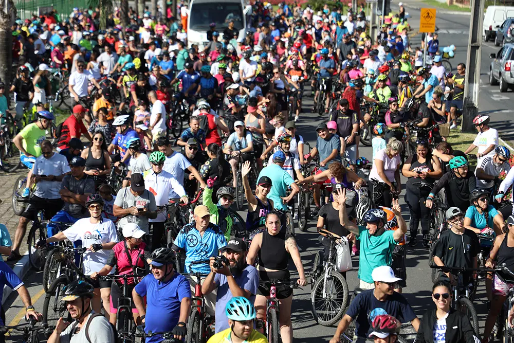 Pinhais 32 anos: Semel realiza mais um Passeio Ciclístico neste domingo (17) 1 Passeio Ciclístico