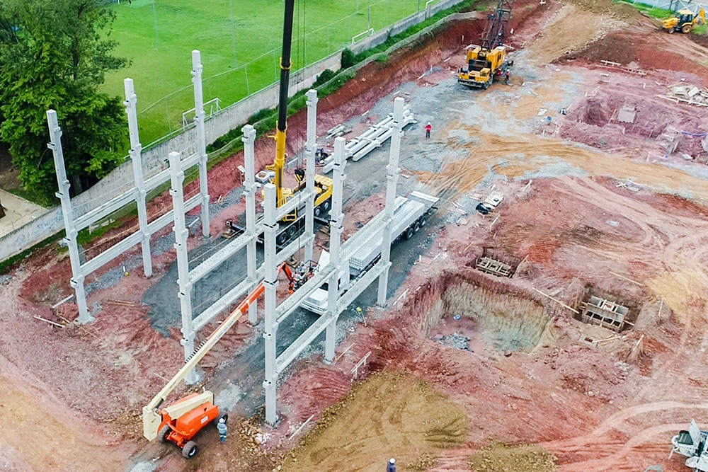 Hospital de Pinhais avança para nova fase 1 Hospital de Pinhais