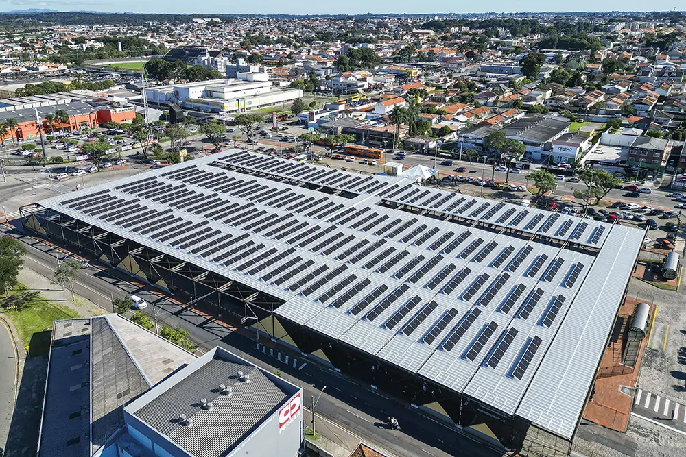 Em apenas 7 horas, novo Terminal Solar Boqueirão gera economia de R$ 1.500 para a Prefeitura de Curitiba 4 Terminal Solar Boqueirão