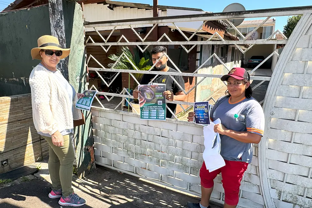 Prefeitura de Campina Grande do Sul divulga dados de ação de combate e prevenção à dengue 6 combate e prevenção à dengue