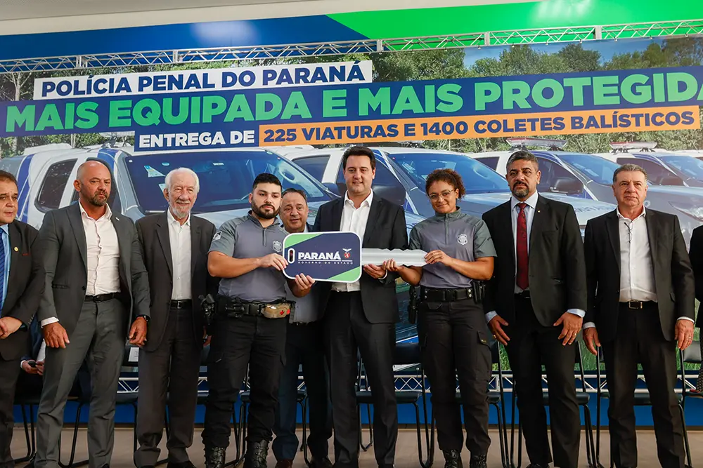 Ratinho Junior entrega 225 novas viaturas e 1,4 mil coletes balísticos à Polícia Penal 2 policia_penal-parana