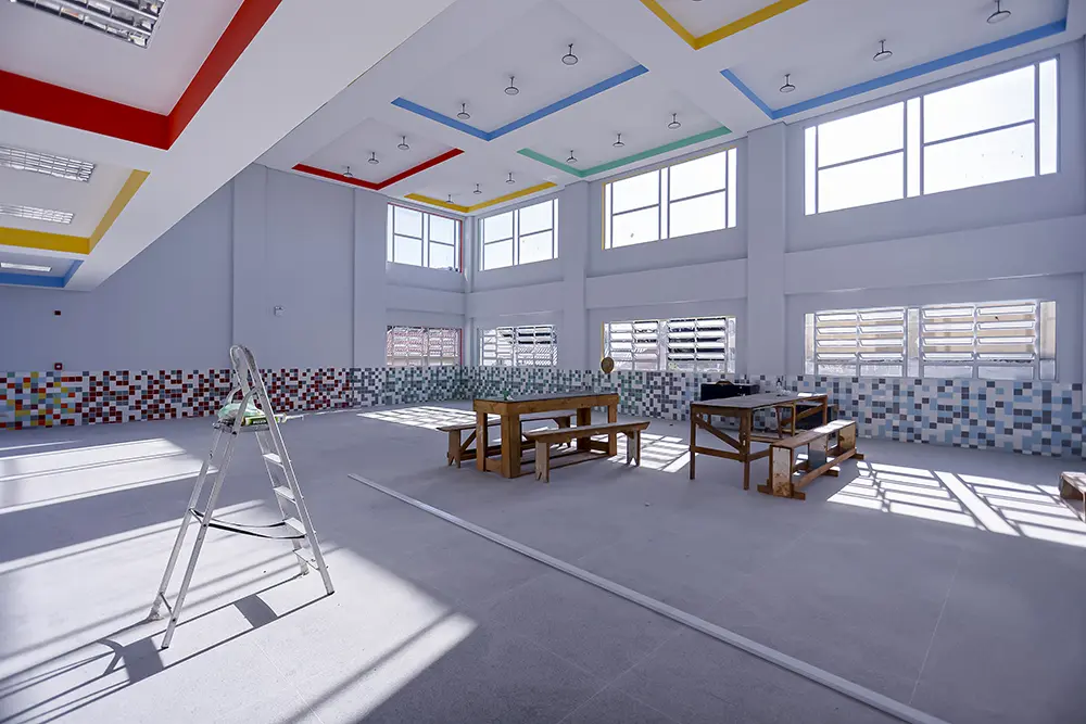 Novo prédio da Escola Municipal Professora Egipciana, em Araucária, deve ser concluído em poucas semanas 6 Escola Municipal Professora Egipciana