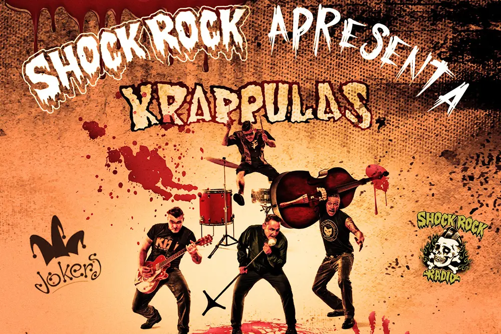 Krappulas se apresentam nesta quinta-feira (30), no Jokers Pub 2 Krappulas Jokers