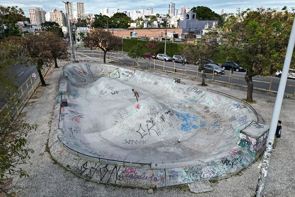 Praça e Pista de Skate do Gaúcho começam a ser preparadas para as obras de revitalização da Prefeitura de Curitiba 5 Pista de Skate do Gaúcho