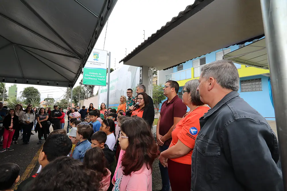 Unidade de Educação Integral Guilherme Ceolin é inaugurada na cidade de Pinhais 7 Guilherme Ceolin