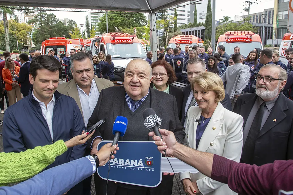 Prefeitura de Curitiba renova frota de ambulâncias do Samu com apoio do Estado 3 frota de ambulâncias do Samu