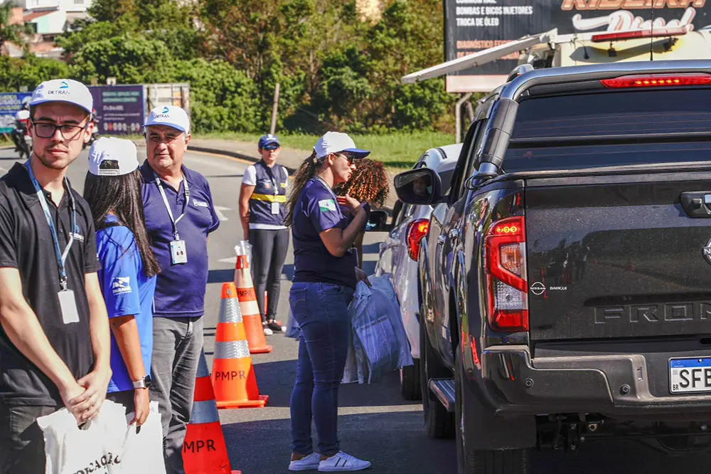 Maio Amarelo começa com Blitz Educativa em Colombo 7 Blitz Educativa