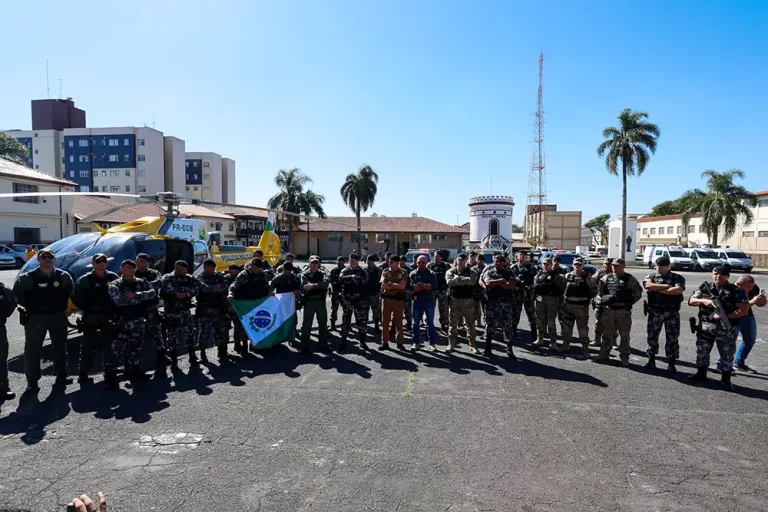 Paraná envia policiais militare