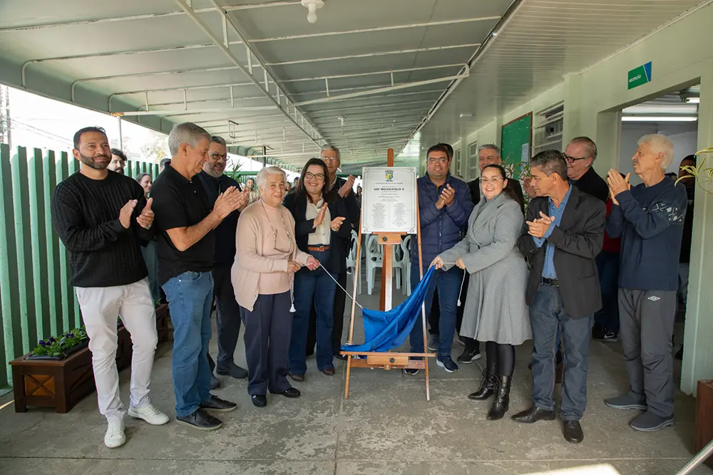 Pinhais inaugura mais uma Unidade de Saúde da Família no bairro Weissópolis 7 Inauguração da USF Weissopolis