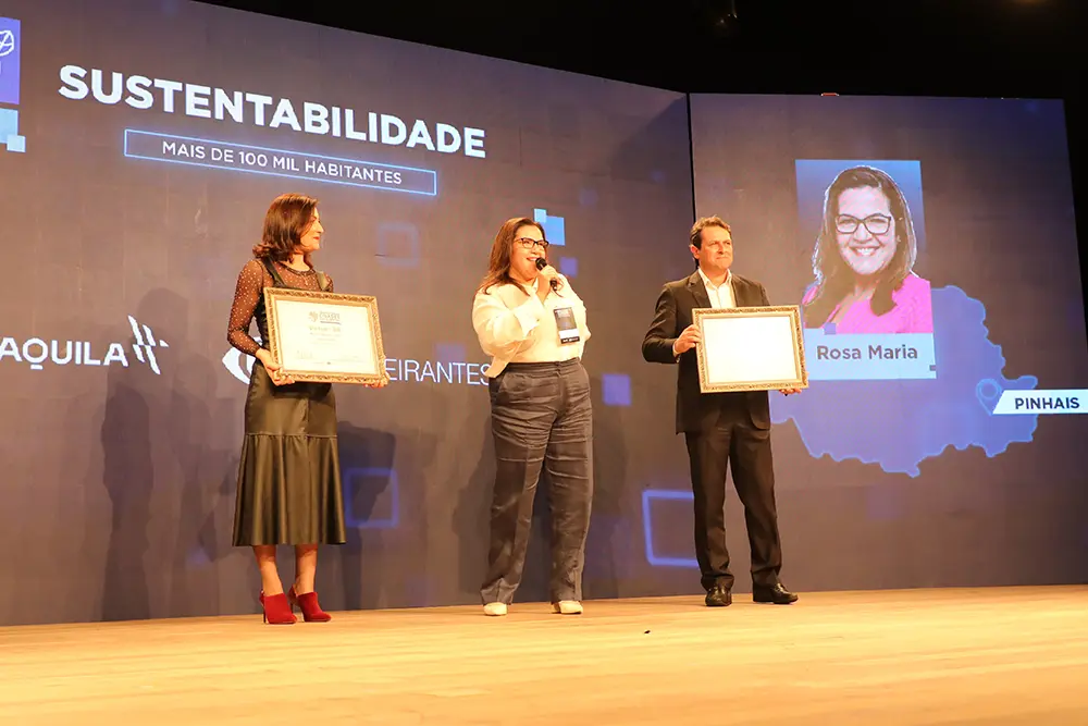 Município de Pinhais é tricampeão estadual em Sustentabilidade do Prêmio Band Cidades Excelentes 2 Band Cidades Excelentes