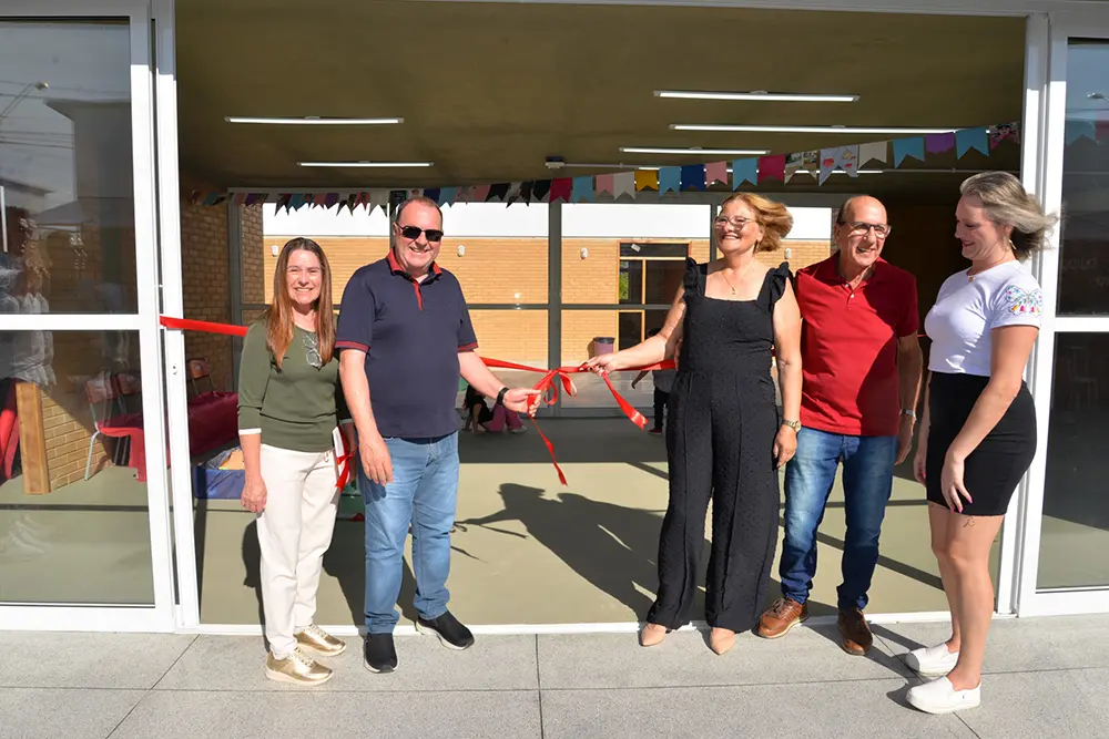 Prefeito Loreno Tolardo inaugura a nova Escola Municipal João Curupaná da Silva 3 Escola Municipal João Curupaná da Silva