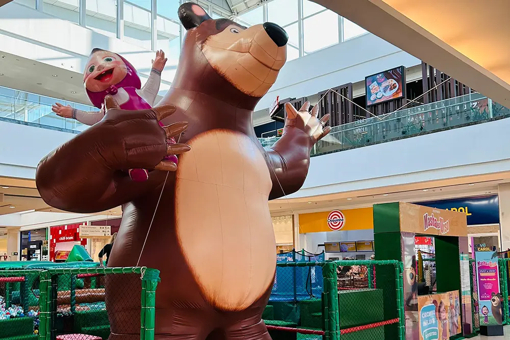 Parque temático da “Masha e o Urso” chega ao Paraná 4 Masha e o Urso