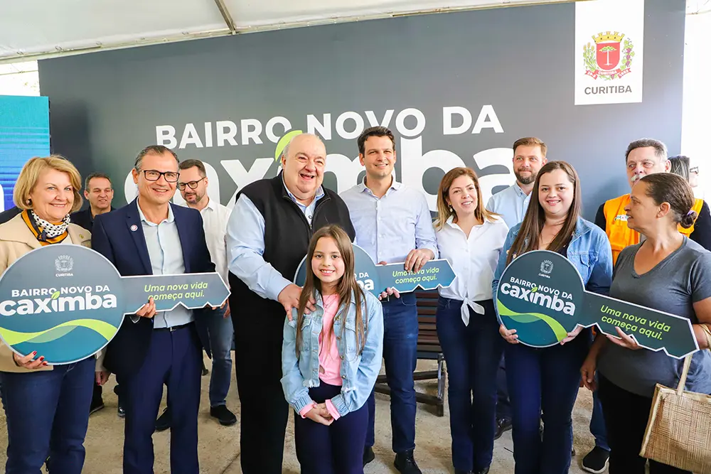 Greca entrega as primeiras casas do Bairro Novo da Caximba em dia histórico para Curitiba 3 Bairro Novo da Caximba
