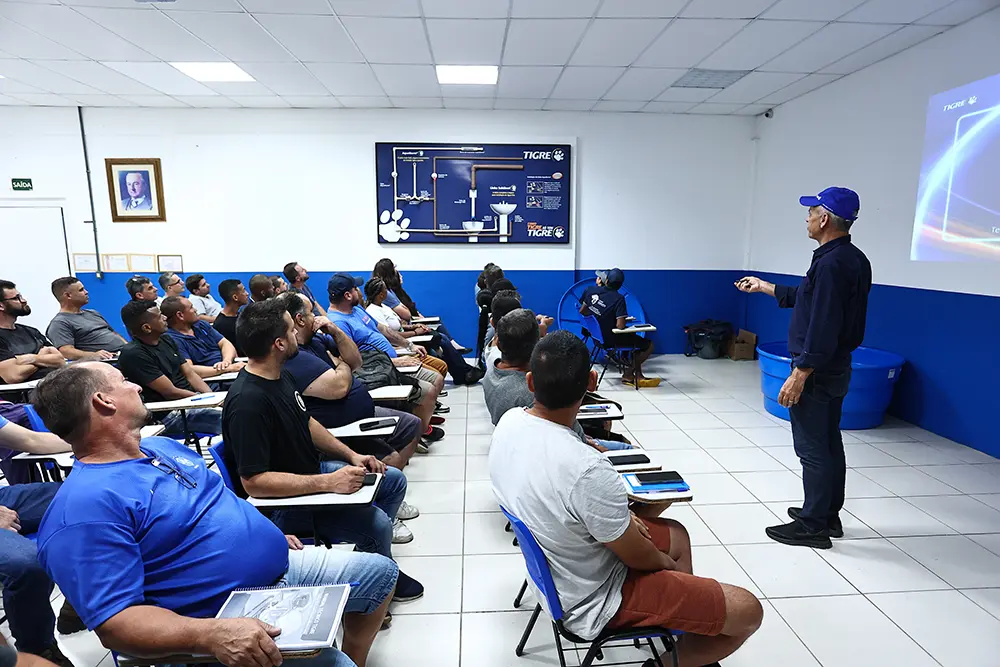 Tigre abre mais de 160 vagas para os curso de Instalação Hidráulica e Pintura de Obras em quatro cidades do país 3 Instalação Hidráulica