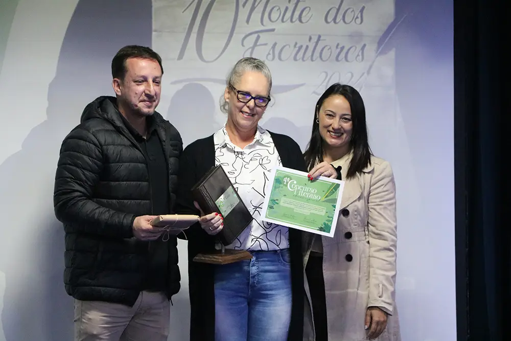 Pinhais Celebra a 10ª Noite dos Escritores e Escritoras e o 4º Concurso Literário Temático 5 Noite dos Escritores e Escritoras