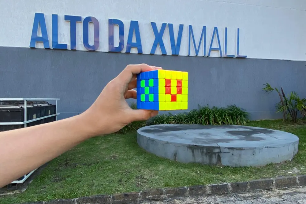 Campeonato Capivara leva o desafio do cubo mágico ao Alto da XV Mall 9 Campeonato Capivara