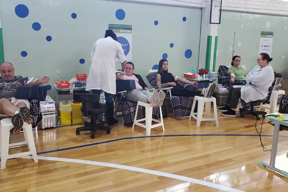 Neste sábado (10), estudantes universitários promovem mutirão de doação de sangue em São José dos Pinhais 4 doação de sangue