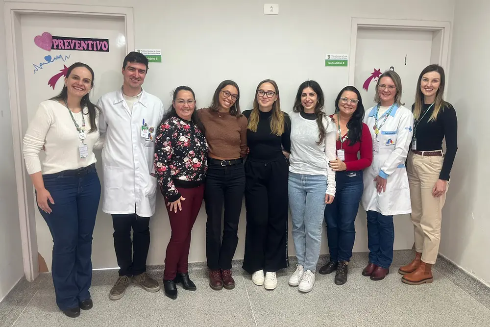 Pinhais recebe estudantes estrangeiros para imersão no Sistema de Saúde 6 imersão no Sistema de Saúde